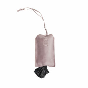 Velvet-Poop-Bag-Pocket-Soft-Rose