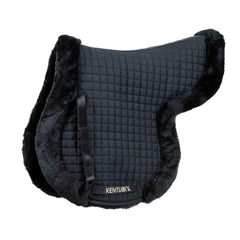 Saddle Pad Hunter Vegan Sheepskin Jumping 1 Saddle Pad Hunter Vegan Sheepskin Jumping