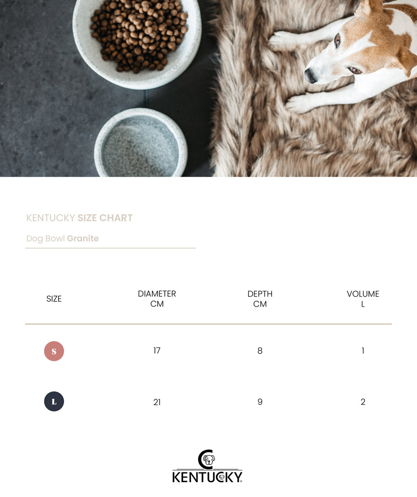 Kentucky Dogwear Granite Dog Bowl 4 Kentucky Dogwear Granite Dog Bowl - Image 4