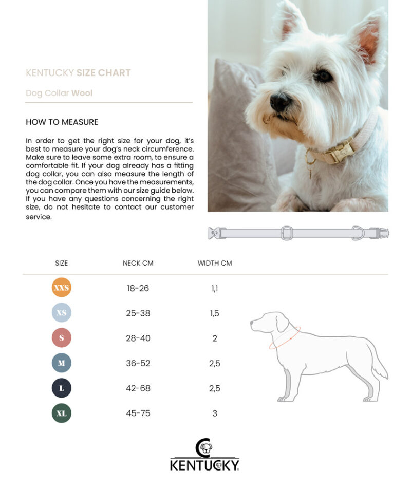 Kentucky Dogwear Dog Collar Wool - Image 9