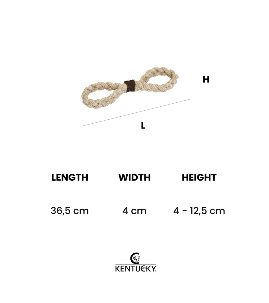 Kentucky Dogwear Dog Toy Cotton Rope 8 Loop 6 Kentucky Dogwear Dog Toy Cotton Rope 8 Loop - Image 6