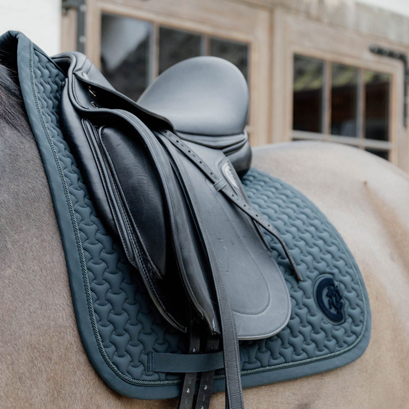 Kentucky Dressage Saddle Pad Plaited 3D Logo 2 Kentucky Dressage Saddle Pad Plaited 3D Logo - Image 2