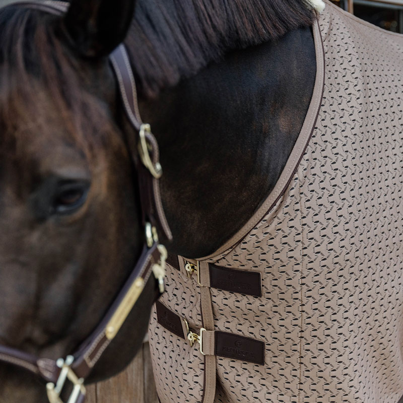 Kentucky Horsewear 4D Spacer Cooler Sheet - Beige 7 Kentucky Horsewear 4D Spacer Cooler Sheet - Beige - Image 7