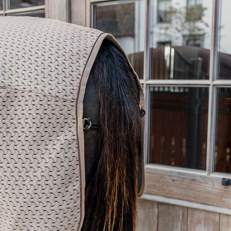 Kentucky Horsewear 4D Spacer Cooler Sheet - Beige 6 Kentucky Horsewear 4D Spacer Cooler Sheet - Beige - Image 6