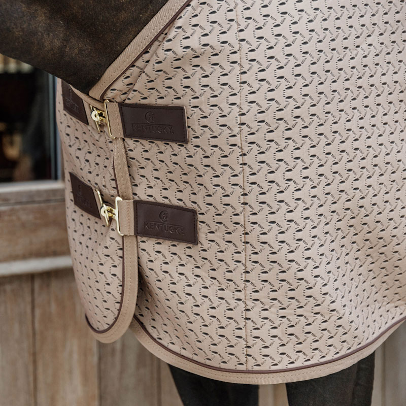 Kentucky Horsewear 4D Spacer Cooler Sheet - Beige 3 Kentucky Horsewear 4D Spacer Cooler Sheet - Beige - Image 3