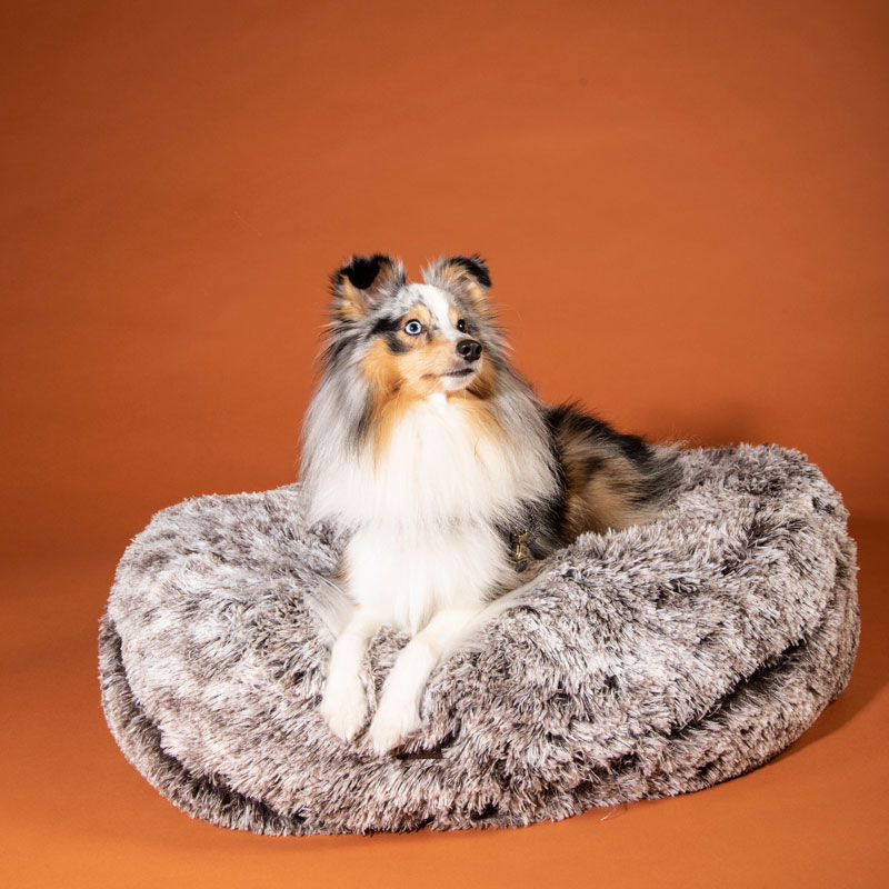 Kentucky Dogwear Dog Bed Donut - Brown 2 Kentucky Dogwear Dog Bed Donut - Brown - Image 2