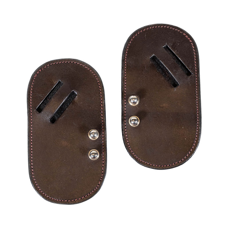 Dy'on Hackamore Protection Pad - Brown 2 Dy'on Hackamore Protection Pad - Brown - Image 2