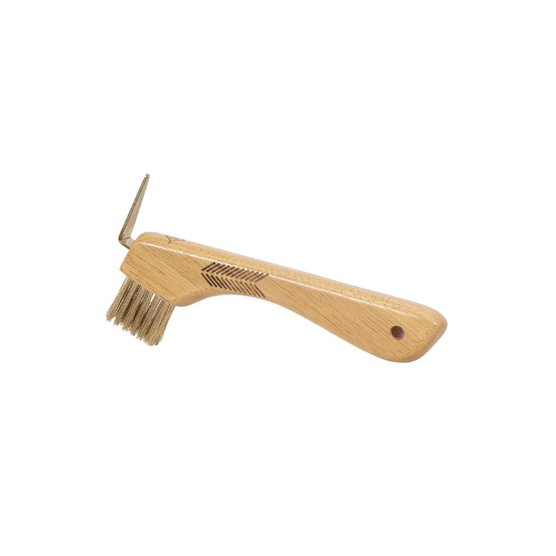 Grooming Deluxe Hoof Pick with Metal Bristle 2 Grooming Deluxe Hoof Pick with Metal Bristle