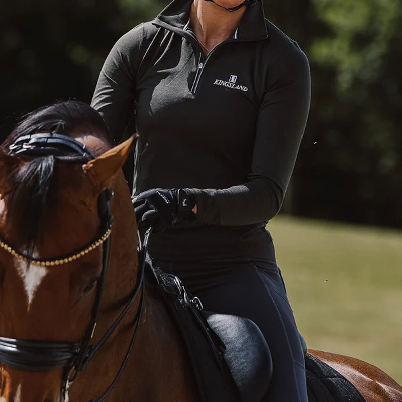 Kingsland Classic Ladies Training Shirt - Grey Iron 1 Kingsland Classic Ladies Training Shirt - Grey Iron