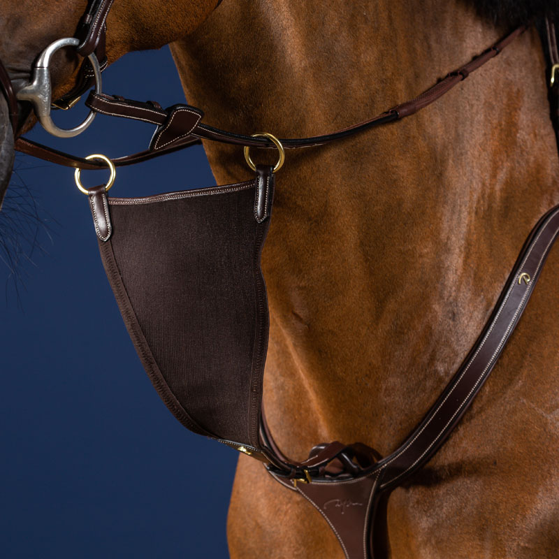 Dy'on Collection Elastic Bib Martingale Attachment 1 Dy'on Collection Elastic Bib Martingale - Brown