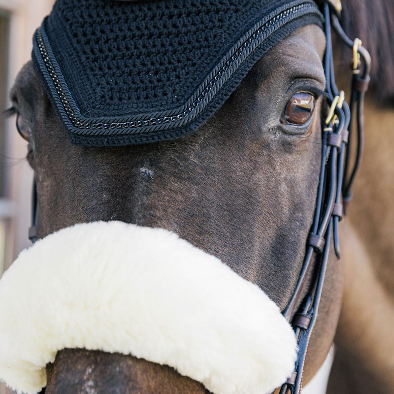 Kentucky Horsewear Fly Veil Wellington Metal Chain 5 Kentucky Horsewear Fly Veil Wellington Metal Chain - Image 5