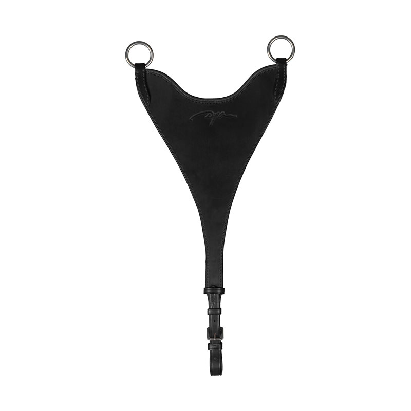 Dy'on New English Hard Bib Martingale Attachment 3 Dy'on New English Hard Bib Martingale Attachment - Black