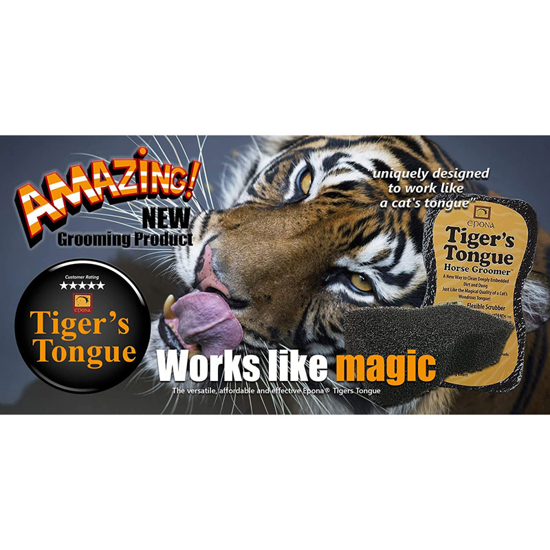 Tigers Tongue Horse Groomer 2 Tigers Tongue Horse Groomer - Image 2