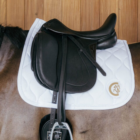 Kentucky Horsewear Dressage Saddle Pad Wave 3D Logo
