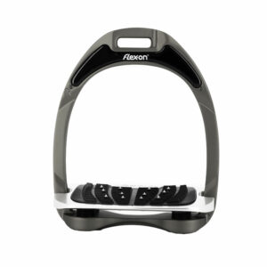 Flex-On Grey Aluminium Stirrups Alu Black