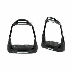 Freejump Air'S Full Black Stirrups Black Straight Eye