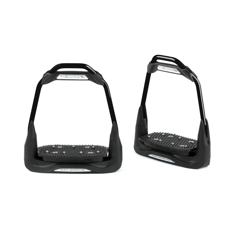 Freejump Air'S Full Black Stirrups 1 Freejump Air'S Full Black Stirrups Black Straight Eye
