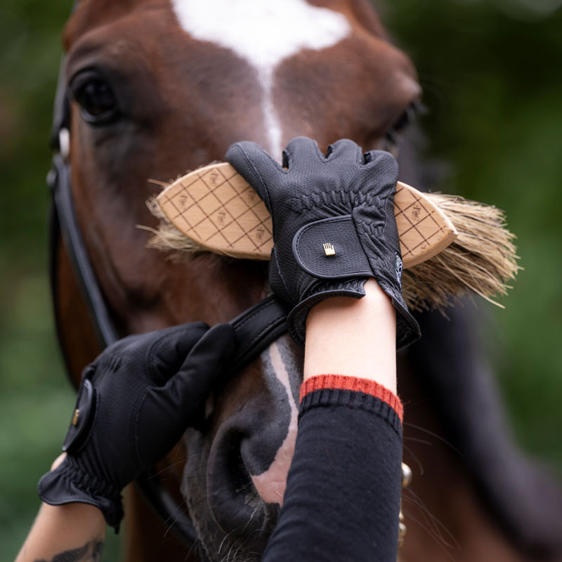 Roeckl Roeck Grip Riding Gloves 1 Roeckl Roeck Grip Riding Gloves Black View