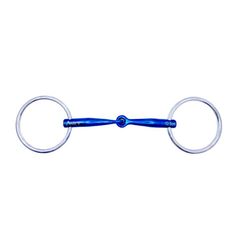 Aster Confidence Titanium Lock Up Snaffle Loose Ring