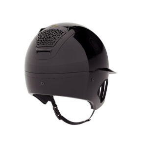 Freejump Voronoi Riding Helmet - Black Gloss Back