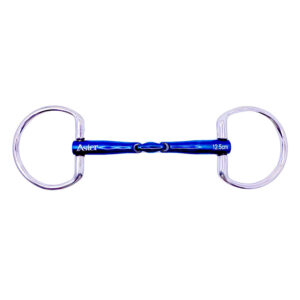 Aster Gentle Titanium Double Jointed Snaffle Fixed Ring