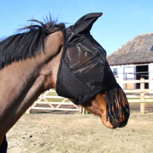 Fly Mask Classic with Ears and Tassels