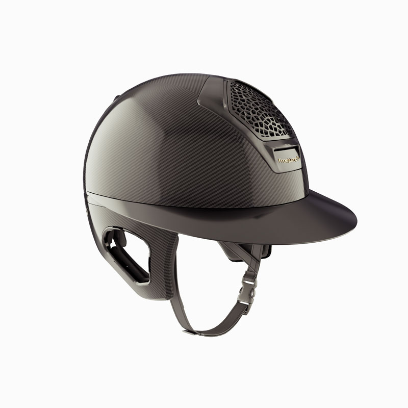 Freejump VORONOI Carbon Riding Helmet - Black Matte 4 Freejump VORONOI Carbon Riding Helmet - Black Matte - Image 4