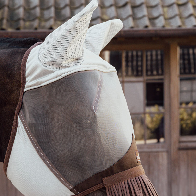 Kentucky Fly Mask Classic with Ears and Tassels 4 Kentucky Fly Mask Classic with Ears and Tassels