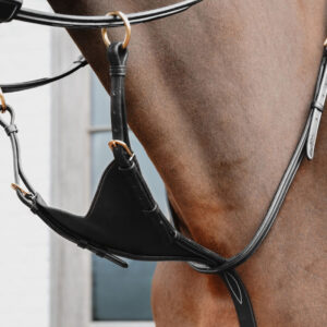 Dy'on Collection Soft Leather Bib Martingale