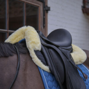 Kentucky Horsewear Sheepskin Half Pad Absorb Natural 3