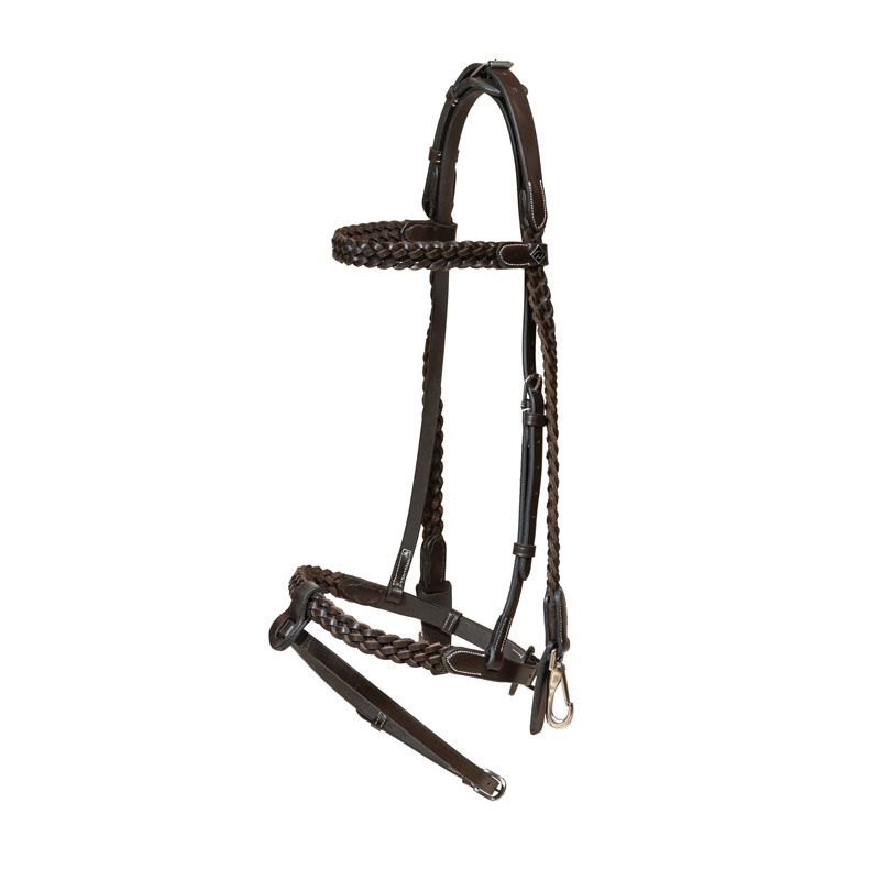Dy'on Working Collection Plaited Training Bridle 6 Working Collection Plaited Training Bridle