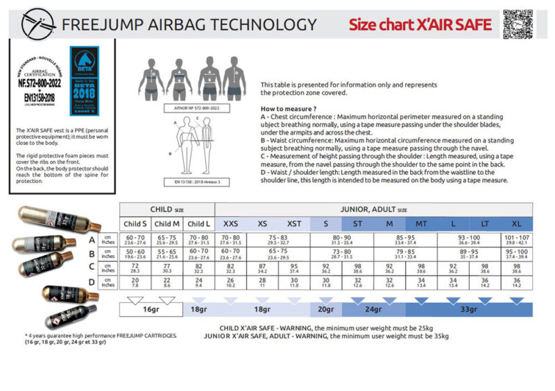 Freejump X'Air Safe Body Protector - Image 8