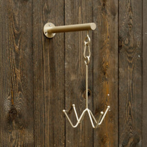 Bridle Hook 4 Prong Wall Attachment
