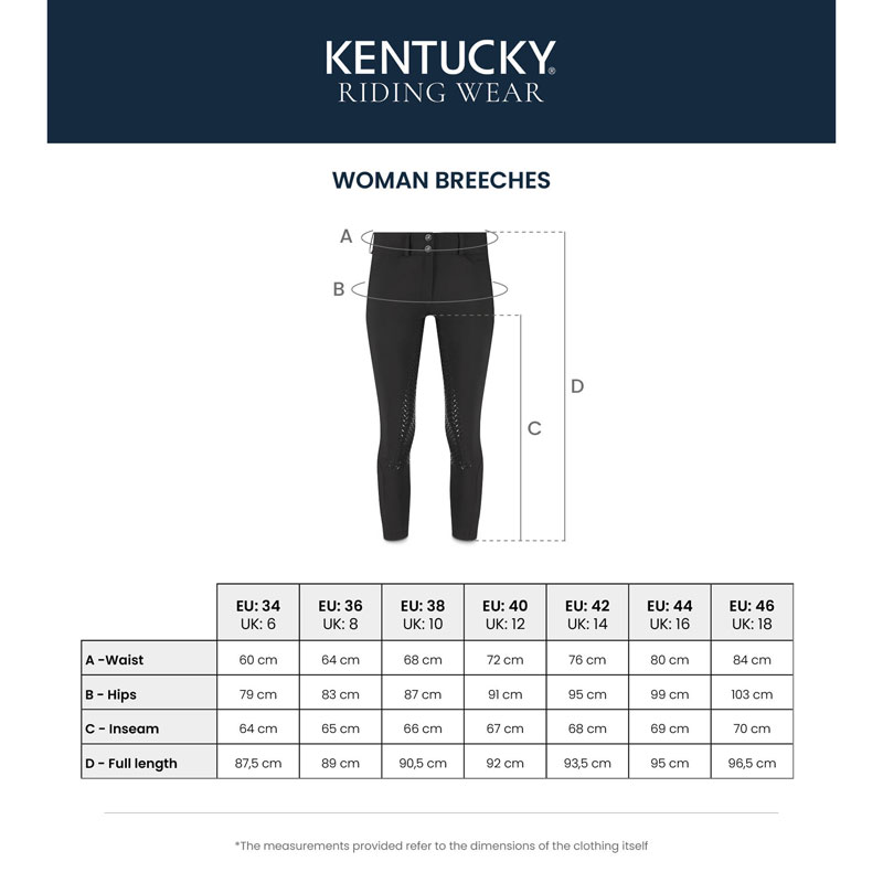 Kentucky Riding Wear Miami Full Grip Womens Breeches 13 Kentucky Riding Wear Miami Full Grip Womens Breeches - Image 13