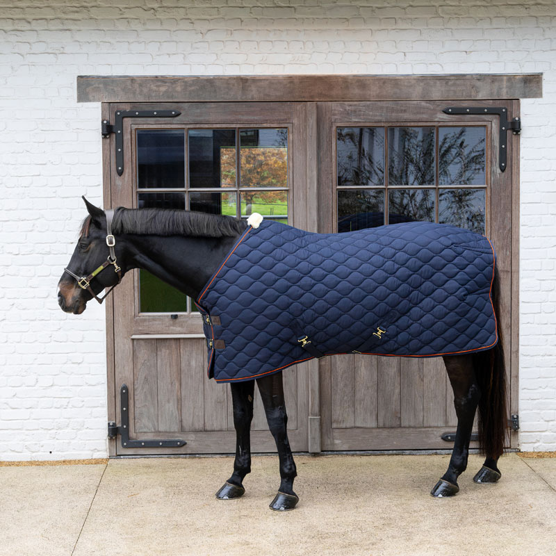 Kentucky Horsewear Stable Rug Wave 160g 1 Kentucky Horsewear Stable Rug Wave Navy