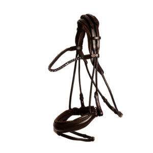 Dy'on Soft Leather Bridle Round with Large Noseband