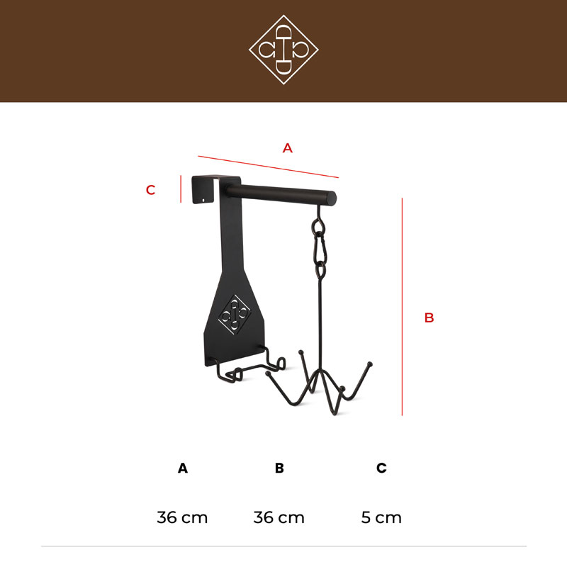 Grooming Deluxe Bridle Hook with Hook Attachment 5 Grooming Deluxe Bridle Hook with Hook Attachment 82184
