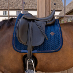 Kentucky Horsewear Velvet Mini Pearls Saddle Pad Dressage