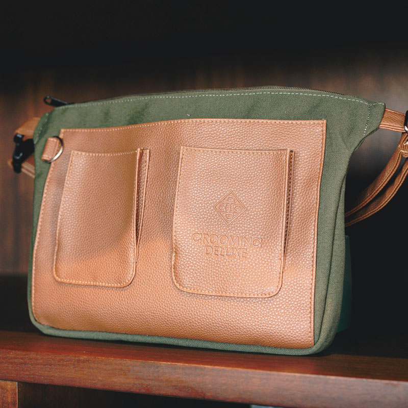 Grooming Deluxe Canvas Plaiting Waist Bag 1 Grooming Deluxe Canvas Plaiting Waist Bag