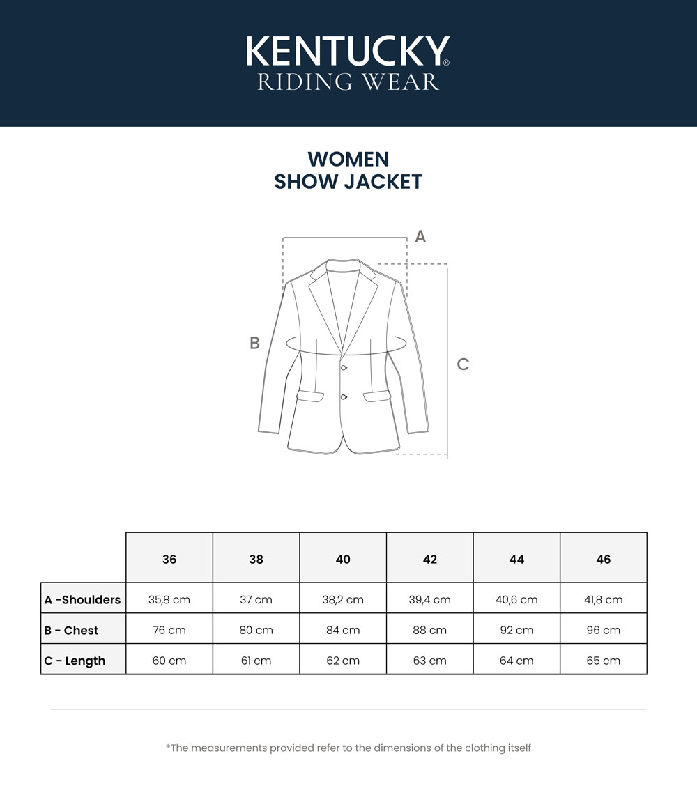 Kentucky Womens Show Jacket Classic 5 Kentucky Womens Show Jacket Classic - Image 5