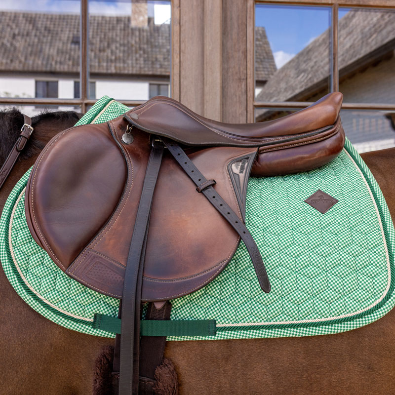 Kentucky Horsewear Saddle Pad Velvet Printing Jumping 1 Saddle Pad Velvet Printing