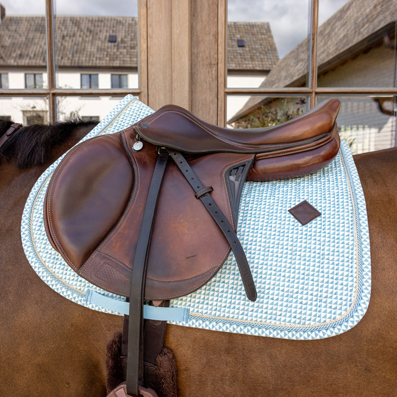 Kentucky Horsewear Saddle Pad Velvet Printing Jumping 6 Saddle Pad Velvet Printing