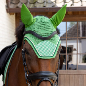 Kentucky Horsewear Fly Veil Wellington Velvet Printing