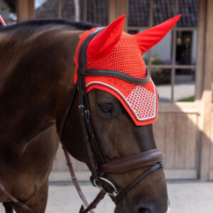 Kentucky Horsewear Fly Veil Wellington Velvet Printing