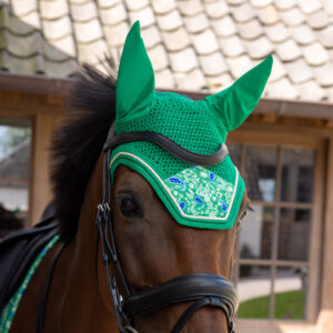 Kentucky Horsewear Fly Veil Wellington Velvet Printing