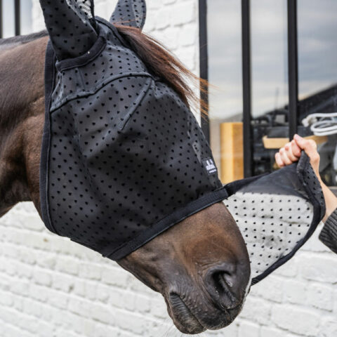 Kentucky Fly Mask Heart with Ears and Nose 42684-