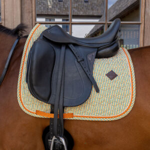 Kentucky Horsewear Saddle Pad Velvet Printing Dressage