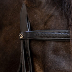 New English Plaited Fig 8 Bridle