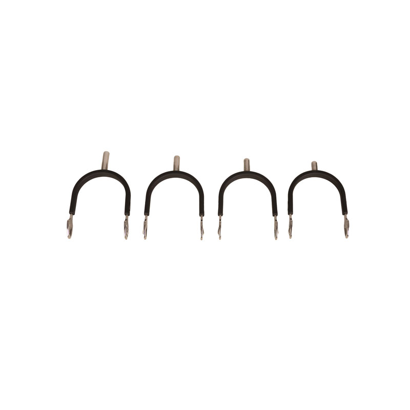 Velari Spurs Stainless Steel With Rubber Rounded 4 Velari Spurs Stainless Steel With Rubber Rounded