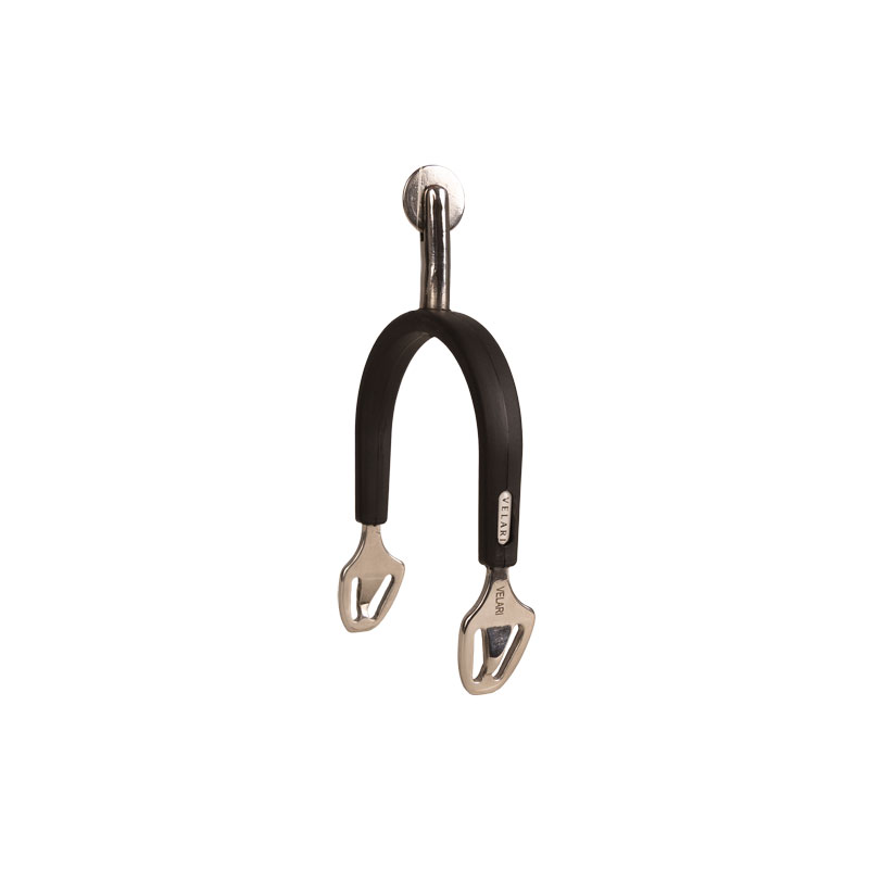 Velari Spurs with Rubber Grip Large Rowel 3 Velari Spurs with Large Rowel